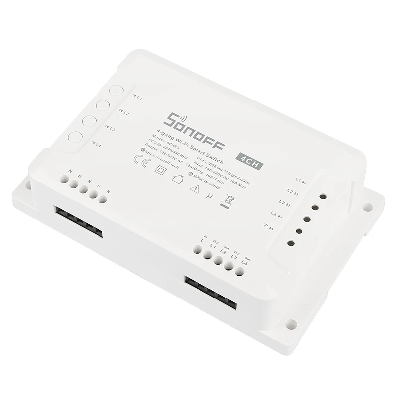 Умный выключатель SONOFF R3 PRO/R3 4-канальный Wi-Fi переключатель с таймером для умного