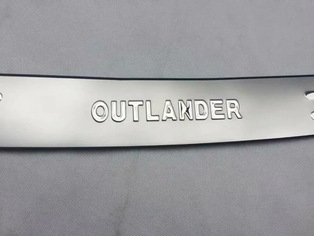 Высококачественная защита для заднего бампера из нержавеющей стали Mitsubishi Outlander