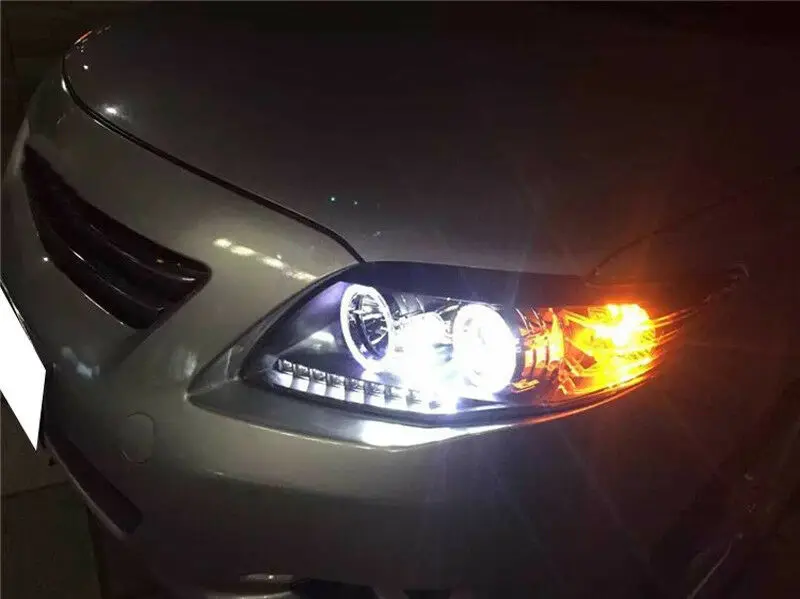 Для Toyota Corolla 2009-2010 Авто комбинированная Фара Высокий + сигнал ближнего света