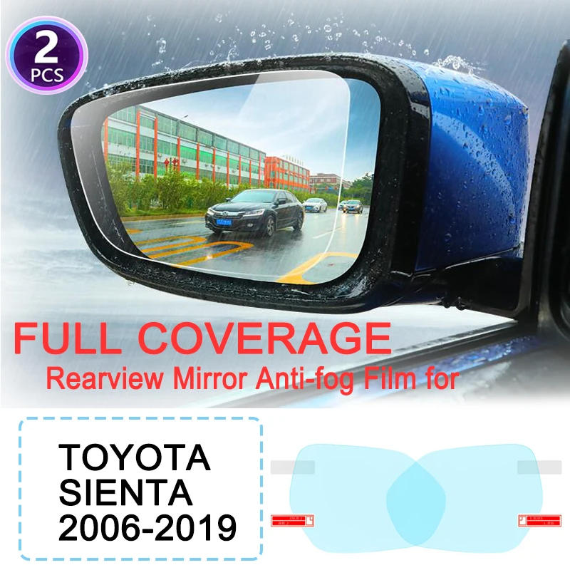 

Full Cover Anti Fog Rainproof Film Rearview Mirror for Toyota Sienta XP80 XP170 80 170 DICE 2006~2019 Car Sticker 2013 2015 2018