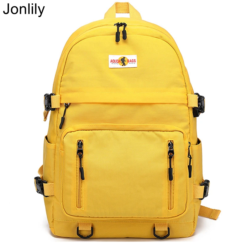 Унисекс нейлоновый школьный рюкзак Jonlily Женский городской для подростков