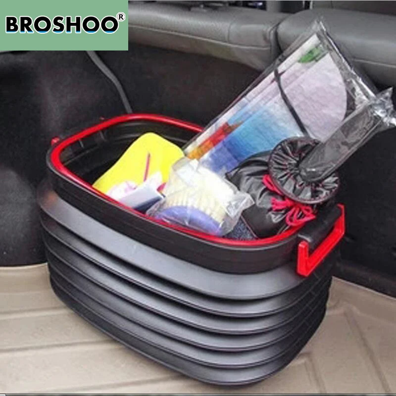 Автомобильная баррель BROSHOO 37L складное оригами регулируемая коробка для хранения
