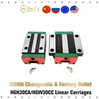 Hiwin Сменные линейные направляющие рельсы HGW30CC  HGH30CA слайдер блок каретки fit HGR30 линейные направляющие рельсы s для станка с ЧПУ