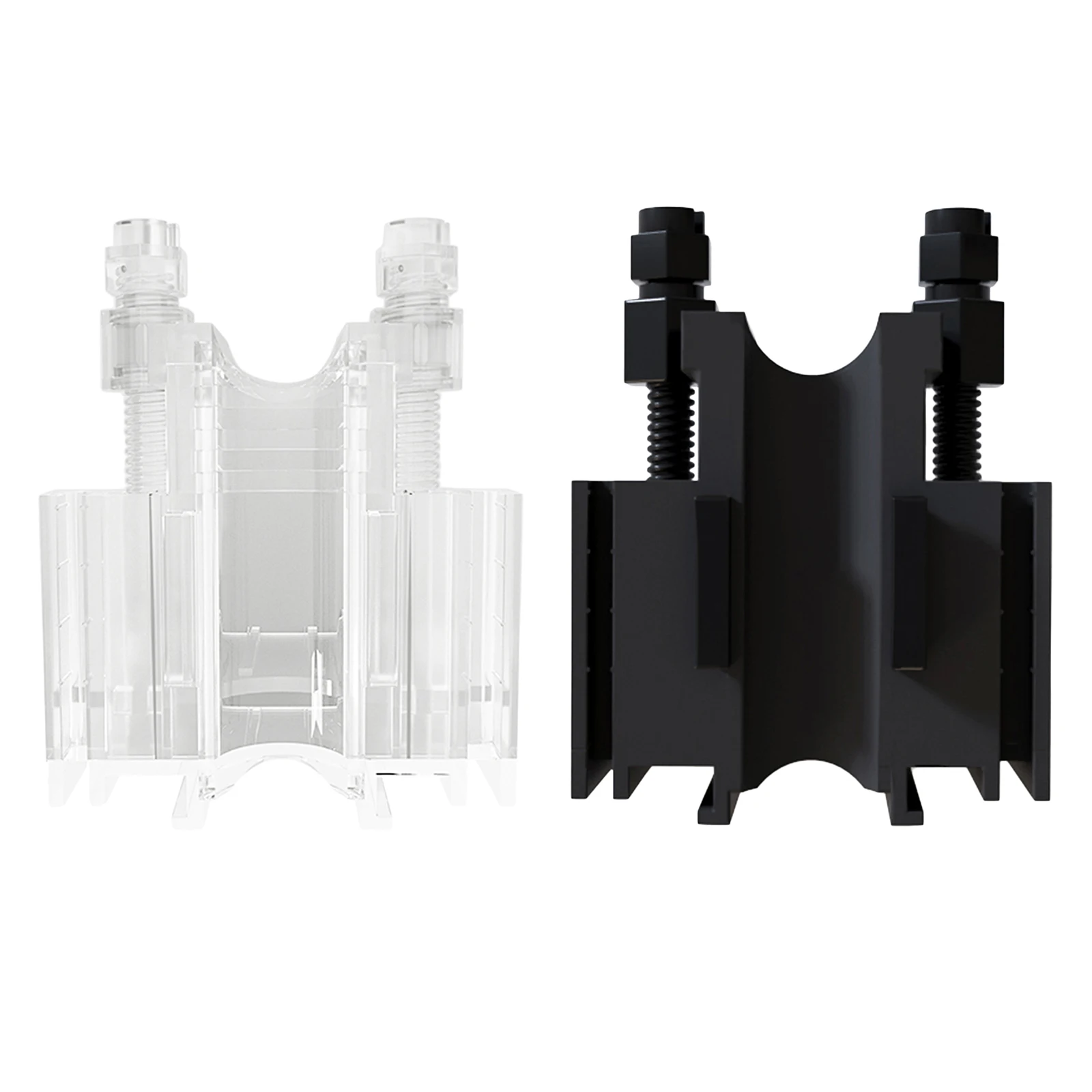 Практичный аквариум водопроводные трубы зажим Пластик Рыбалка трубка для