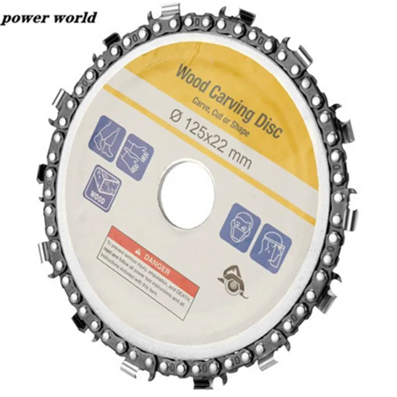 1 шт. 5 &quotцепная дробилка цепных пил диск деревообрабатывающий пластина цепи