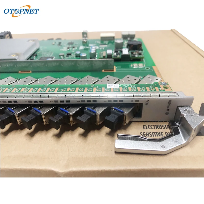 GPSF 16 Ports Gpon Olt Service Board with Class B+ C+ C++ SFP Modules For HUAWEI MA5800 X2 X7 X15 X17 | Мобильные телефоны и