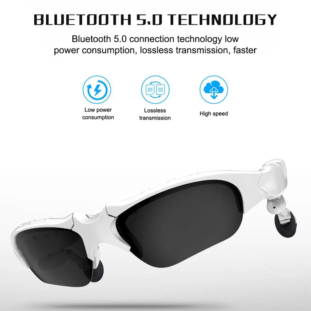 Универсальные очки наушники Smart Bluetooth 5 0 Беспроводной Поляризованные солнечные с