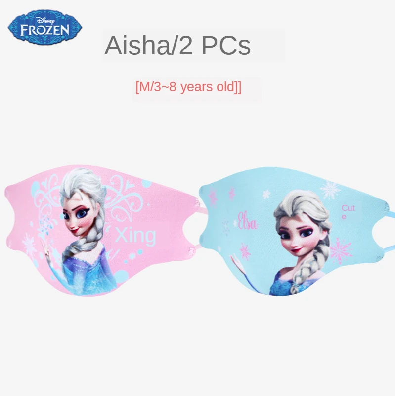 Детская маска для лица Disney моющиеся хлопковые Многоразовые Дышащие маски Микки и