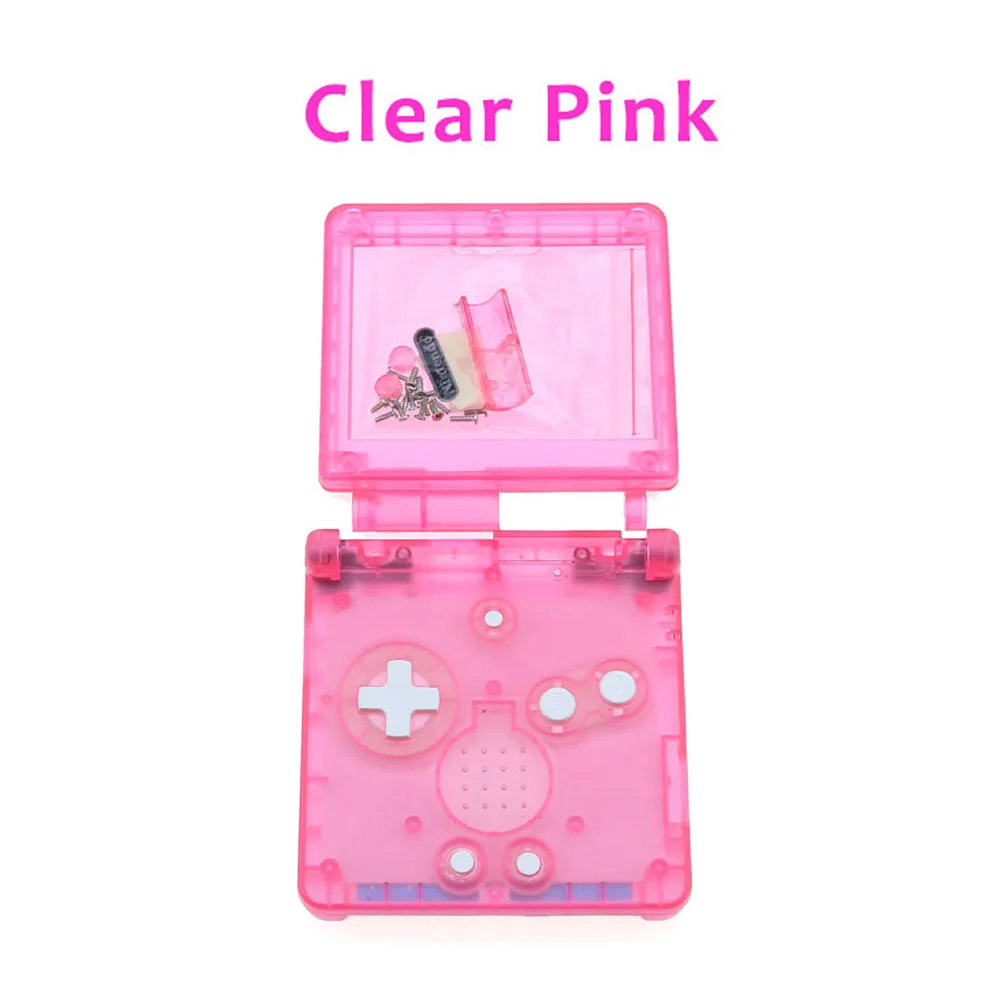 1 комплект прозрачный чехол для GBA SP NAND Gameboy AdvanceSP с полным корпусом Сменный Чехол