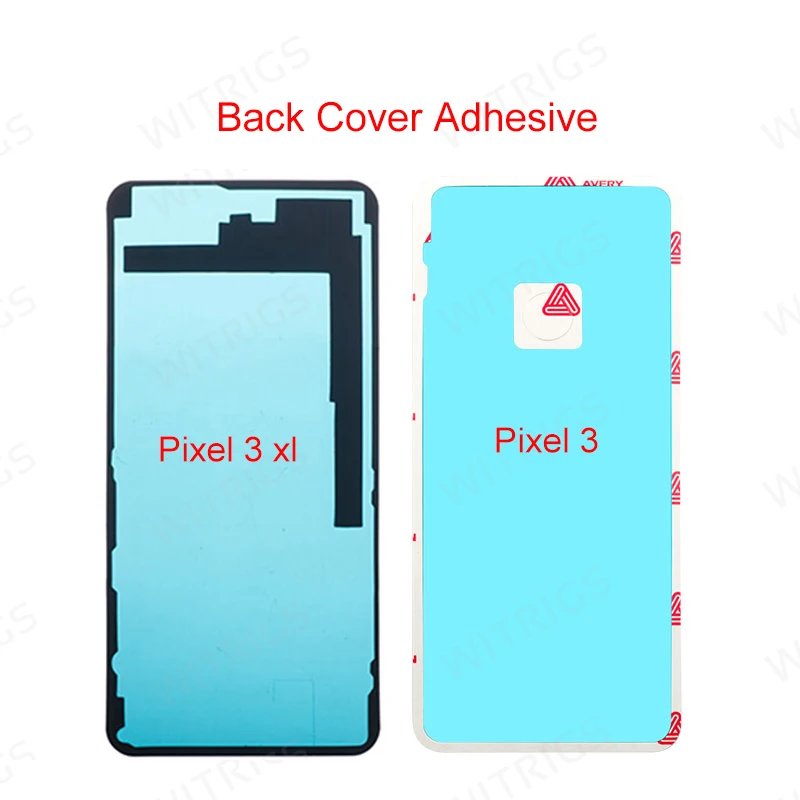 Witrigs для Google Pixel 3 Xl задняя крышка батареи Рамка клей двухсторонняя клейкая наклейка лента для Google Pixel 3a