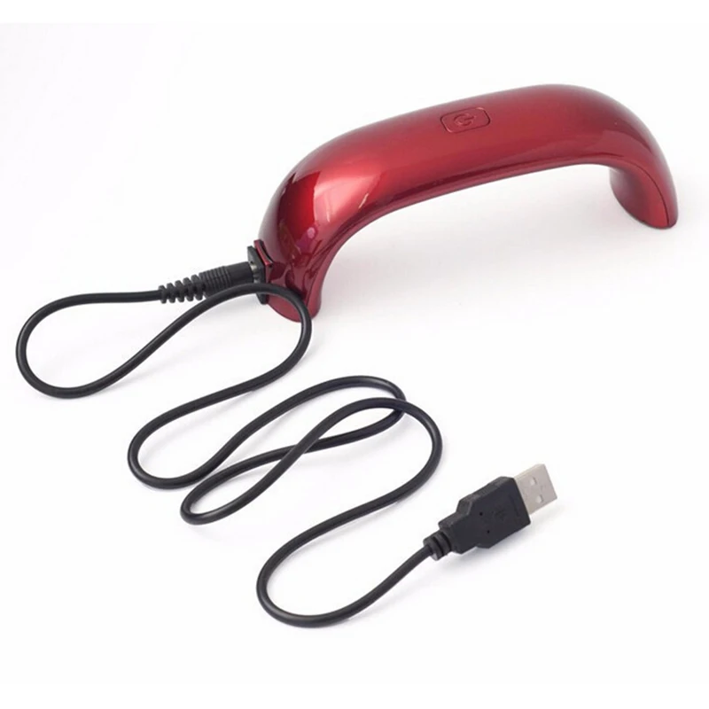 Хит Мини Портативный 9 Вт Светодиодный светильник для сушки ногтей лампа УФ-геля