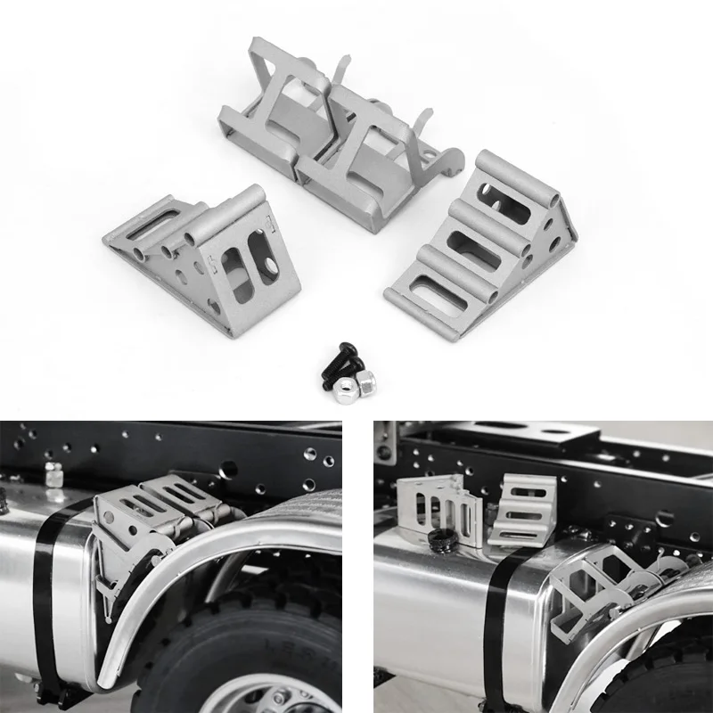 Металлический стопор колеса LESU 1/14 для грузовика Радиоуправляемый тягач TAMIYA