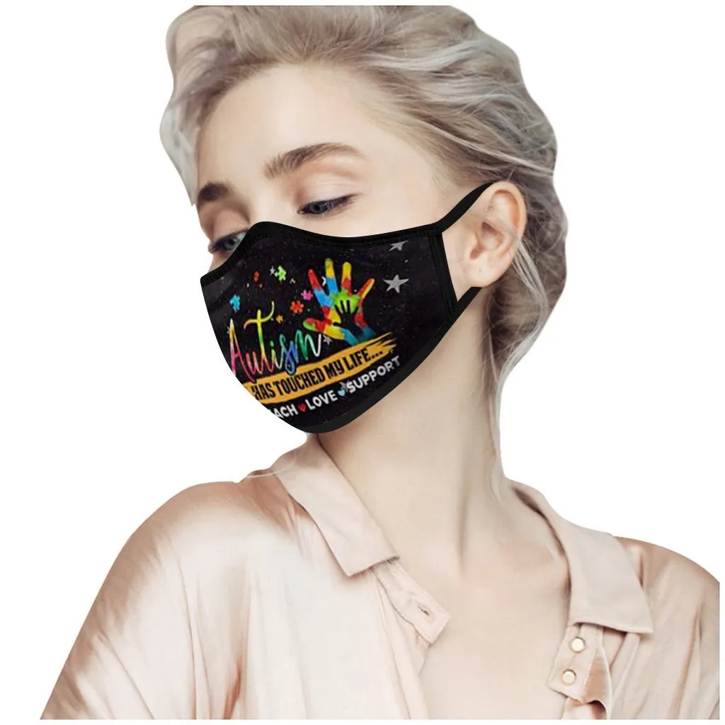 

Mouth Masks For Dust' Protection Anti-dust Cotton Face Mask Washable Earloop Mask Halloween Party Mask Mascarilla Mujer