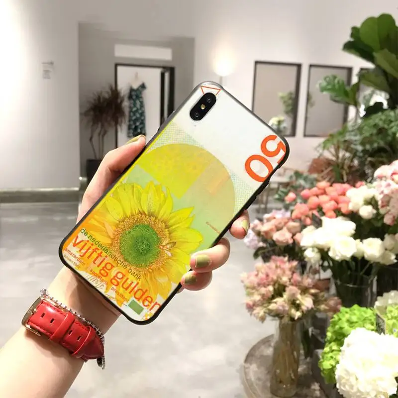 HPCHCJHM голландский гульден деньги Мягкий силиконовый чехол для телефона iPhone 11 pro XS