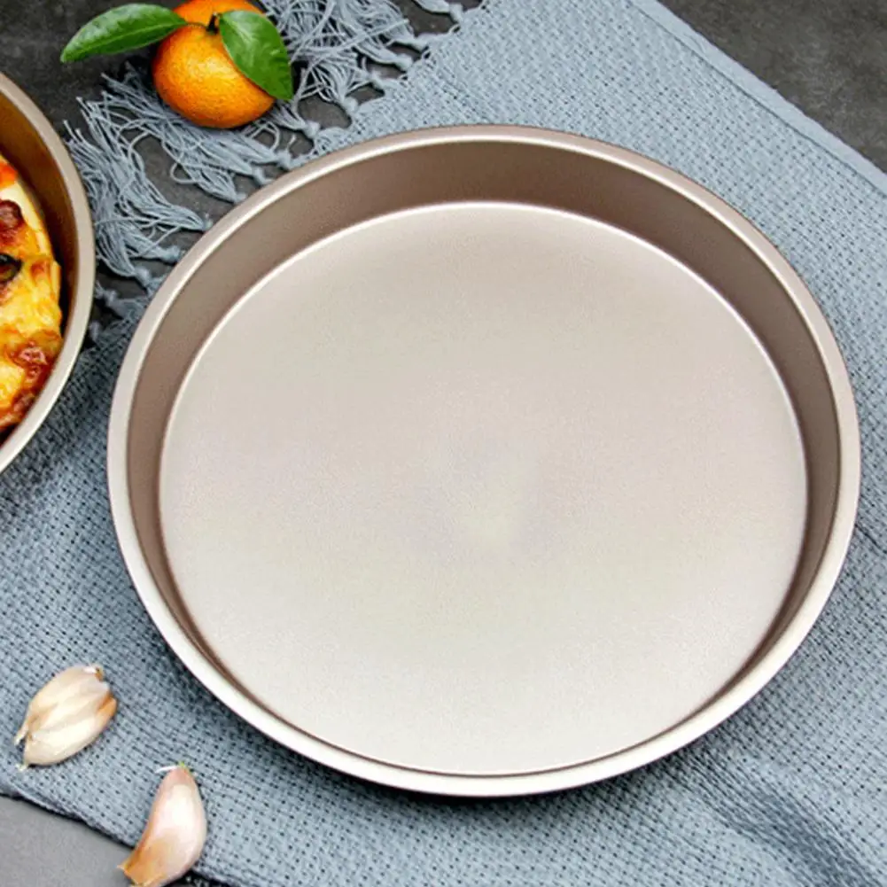 

2 Colors Unique Smooth Edge Pizza Baking Plate Food Grade Materials for Gifts