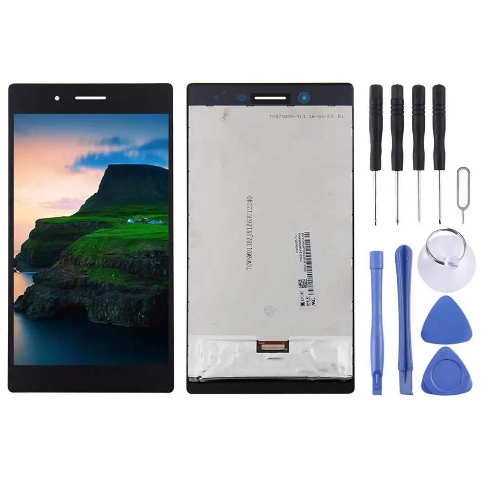 LCD Screen and Digitizer Full Assembly for Lenovo Tab 3 7 inch / 730 TB3-730 TB3-730X TB3-730F TB3-730M(Black) | Мобильные телефоны