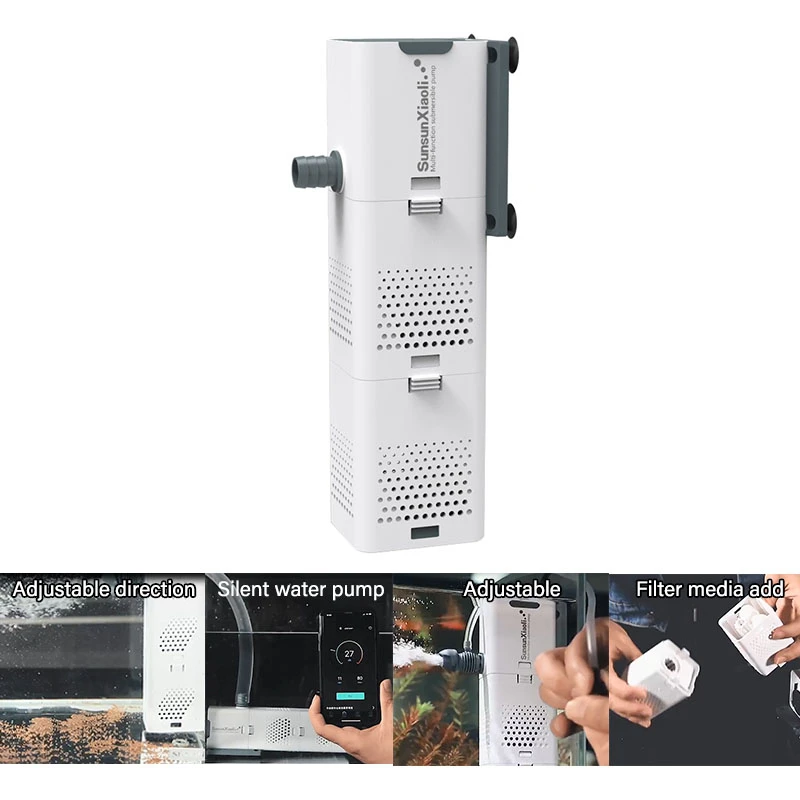 Фильтр для аквариума водяной насос волны чайник воздушный аэратор 4 в 1