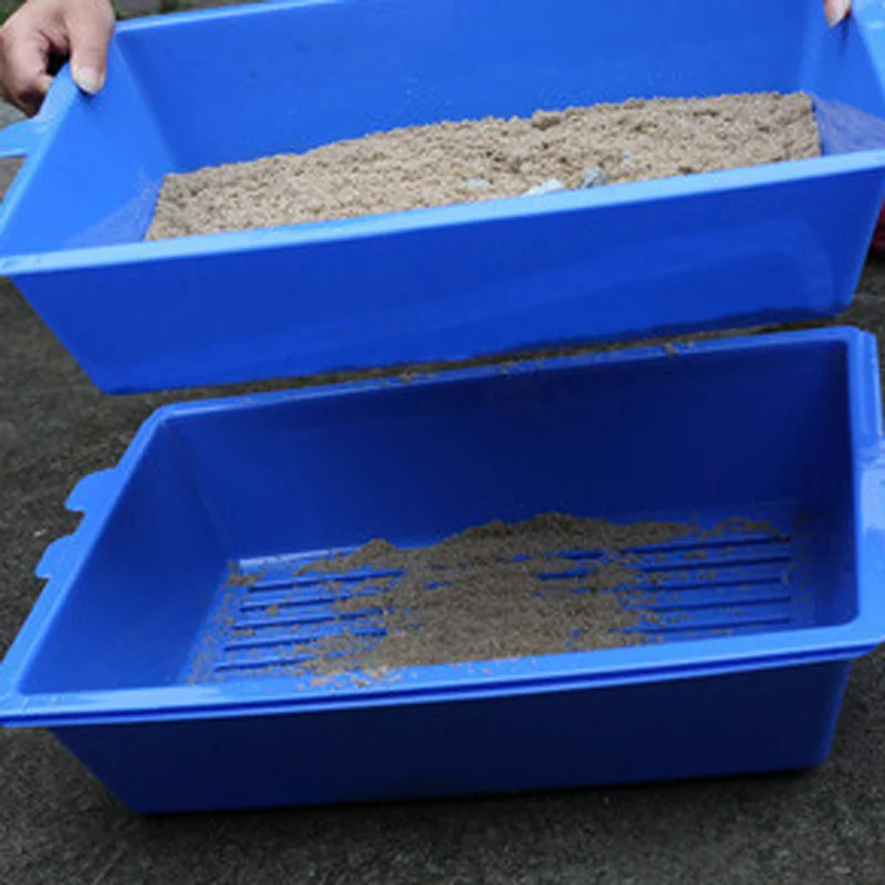 Лоток для кошачьего туалета тройной кошачий наполнитель легко чистится 3 лотка