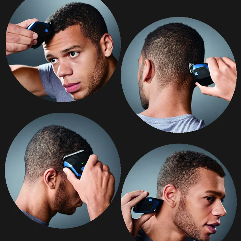 Машинка для стрижки волос Kemei триммер бороды стрижка мужчин электрическая бритва