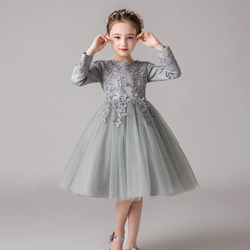 Платье принцессы для девочек платье 2019 новые корейские детские костюмы с