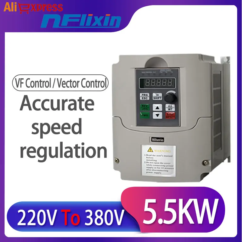2.2kw/4kw /5. КВт 5 кВт/7.5 кВт/11kw 220v однофазный вход 380 В 3 фазы выход преобразователь