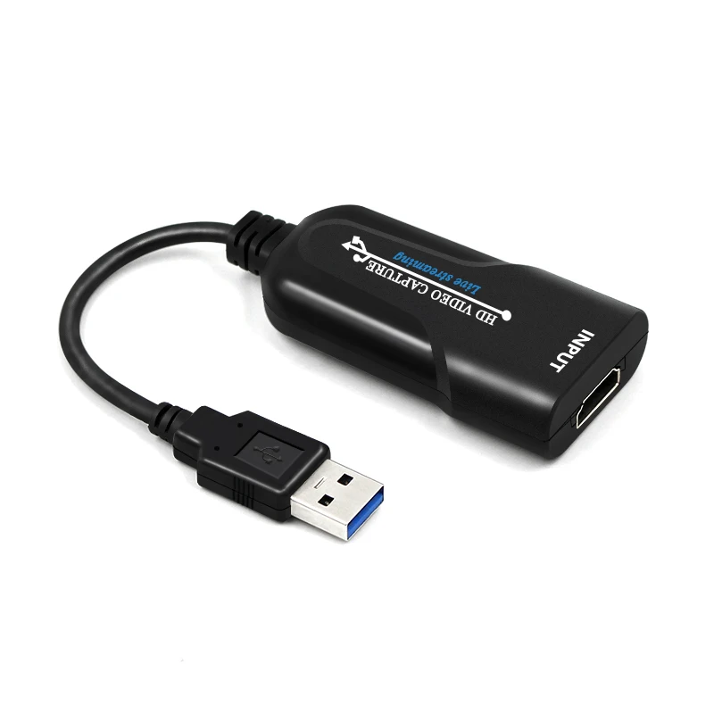 

USB-видеорегистратор 3,0 HDMI, записывающая коробка для PS4, игровой DVD-видеорегистратор, HD-камера, запись в реальном времени, мини-видеозахват