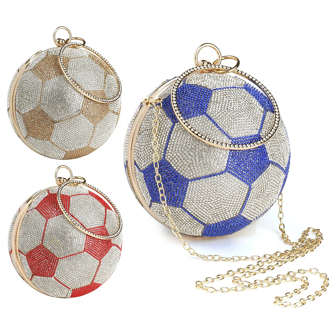 

Роскошный Алмаз Баскетбол Футбол вечерние сумки из натуральной кожи сумка Для женщин 2021 сумка через плечо сумка сумочка на цепочке, дизайне...