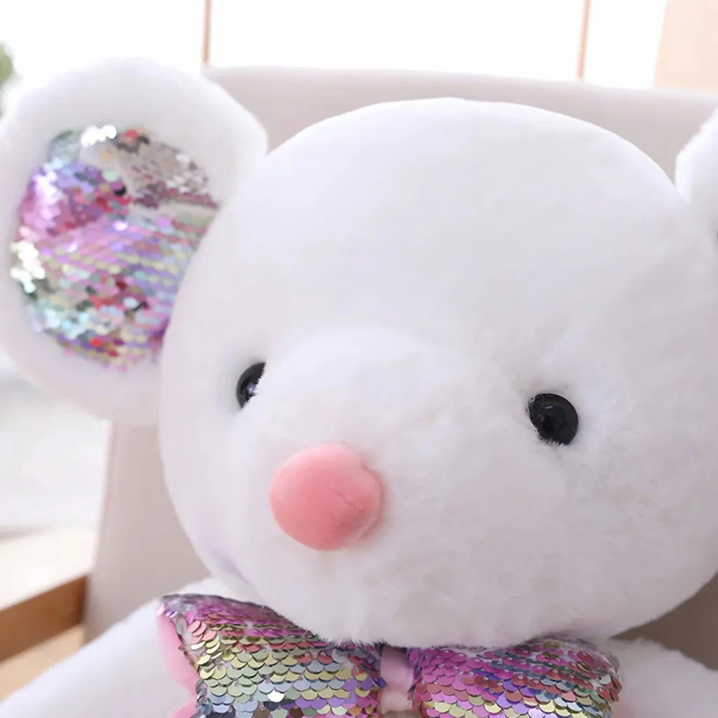 

Stuffed Animals & Plush kawaii Cartoon Mouse Plush Toy Soft Lovely 13.8 inch Christmas Gifts Classic Cotton Home Decoration