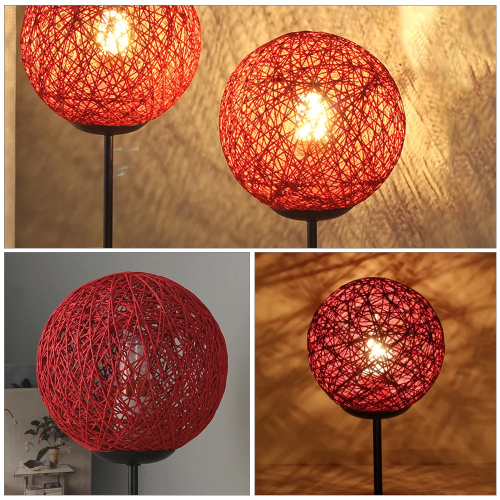 

1Pc Creative Unique Bedside Light Modern Home Table Light Romantic Light Red