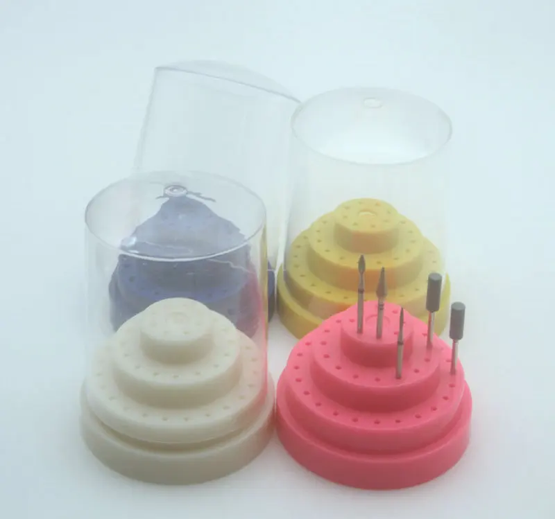 4 шт. профессиональный держатель для дрели ногтей с 48 отверстиями|Принадлежности