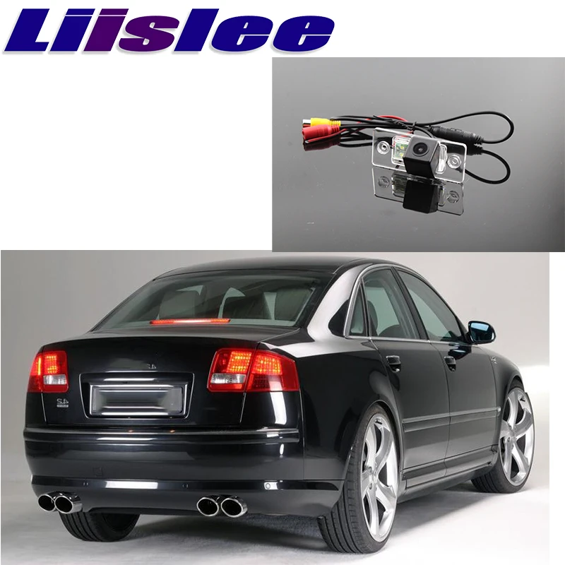 Liislee для Audi A8 D3 4E 2002 ~ 2009 автомобильная камера заднего вида с высоким разрешением CCD