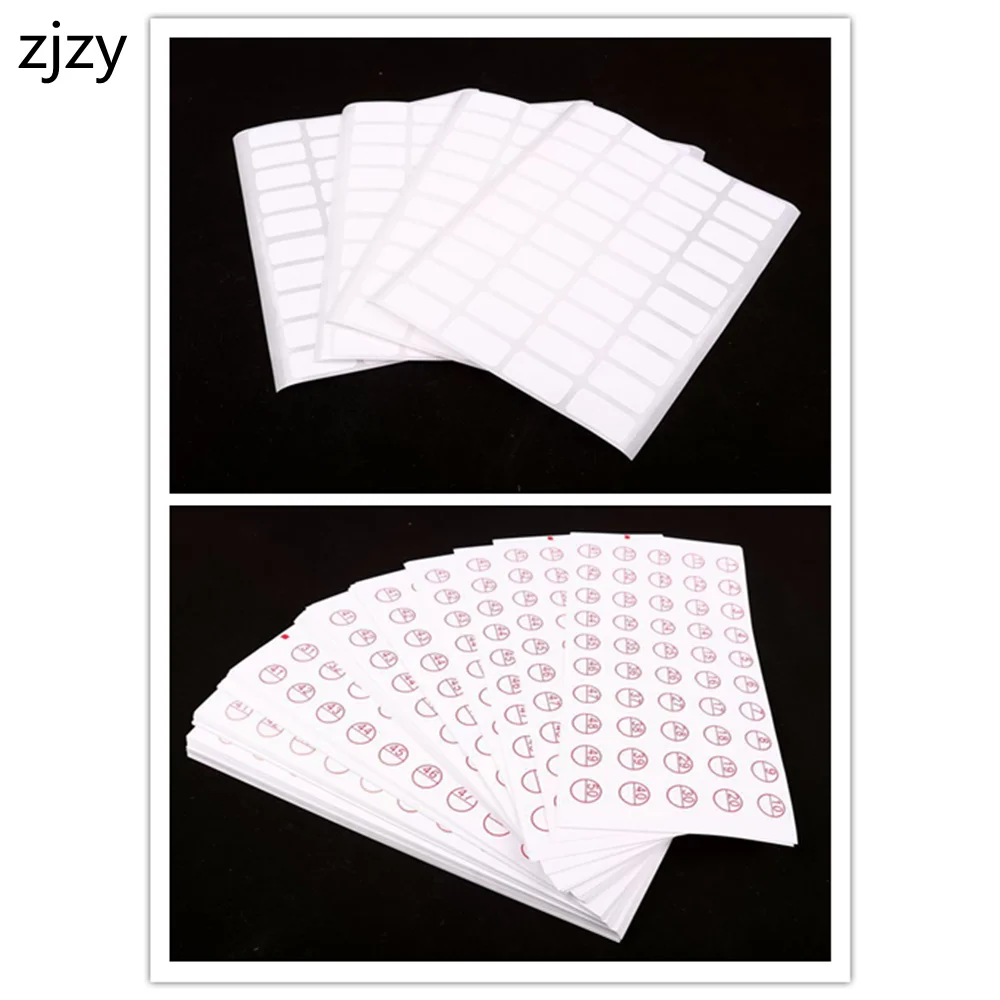 5/10/15 листов Алмазная классификация для хранения наклейки этикеток алмазные