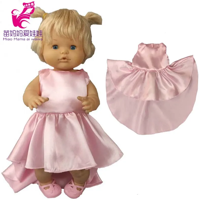 

Розовое платье для куклы Nenuco Ropa y Su Hermanita 40 см, наряды для кукол