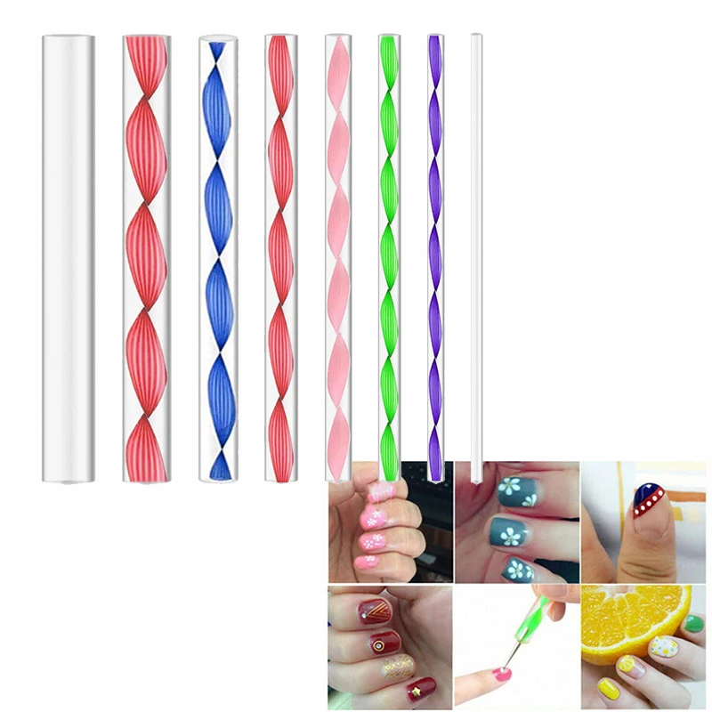 8 шт./компл. инструменты для рисования мандалы наборы палочек в горошек трафарет