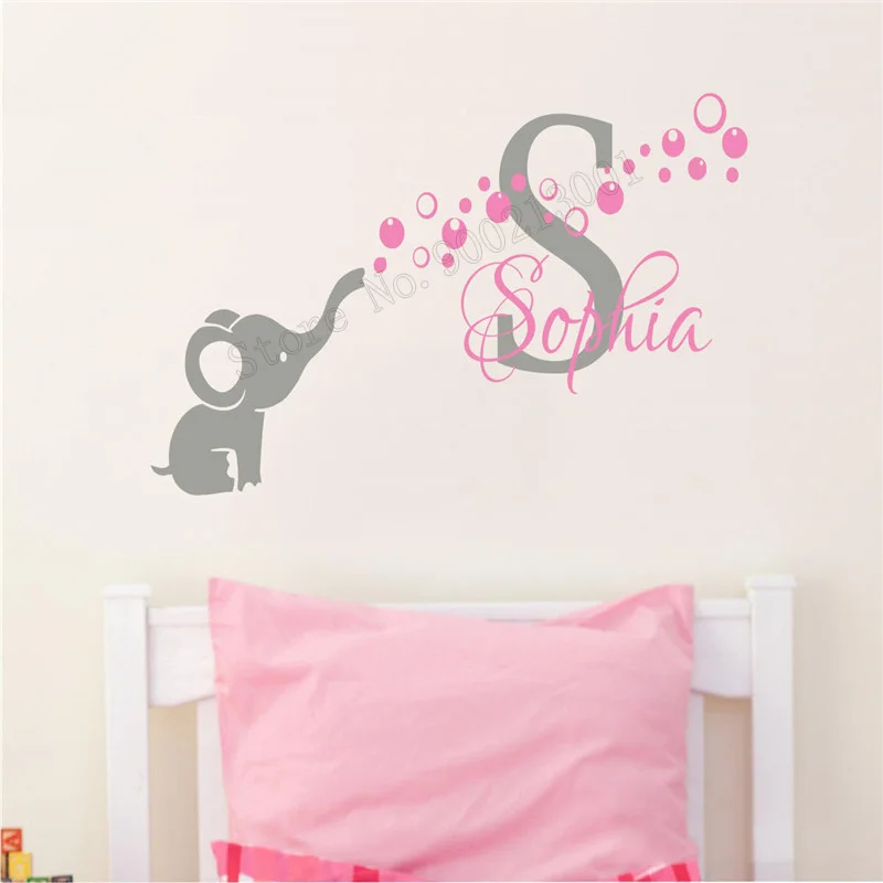 Искусство стены Стикеры для маленьких девочек украшение виниловая