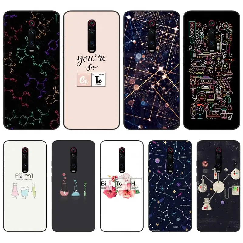 LJHYDFCNB ума научная химическая лаборатория мягкая черная стандартная для Redmi 6 4X 7 7A 8