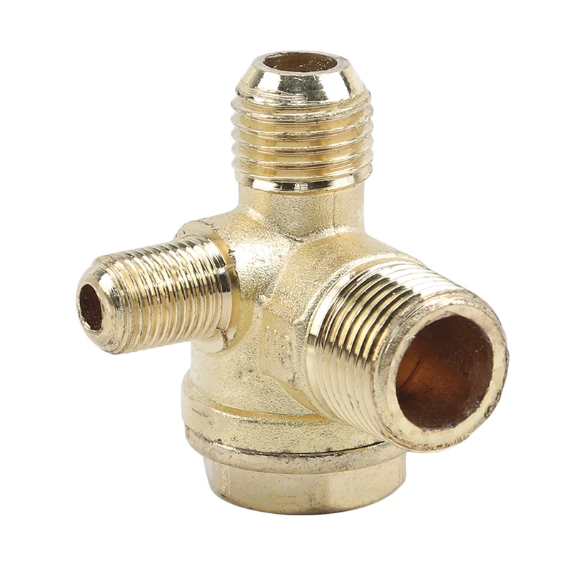 Латунный воздушный компрессор клапан обратный центральный пневматический