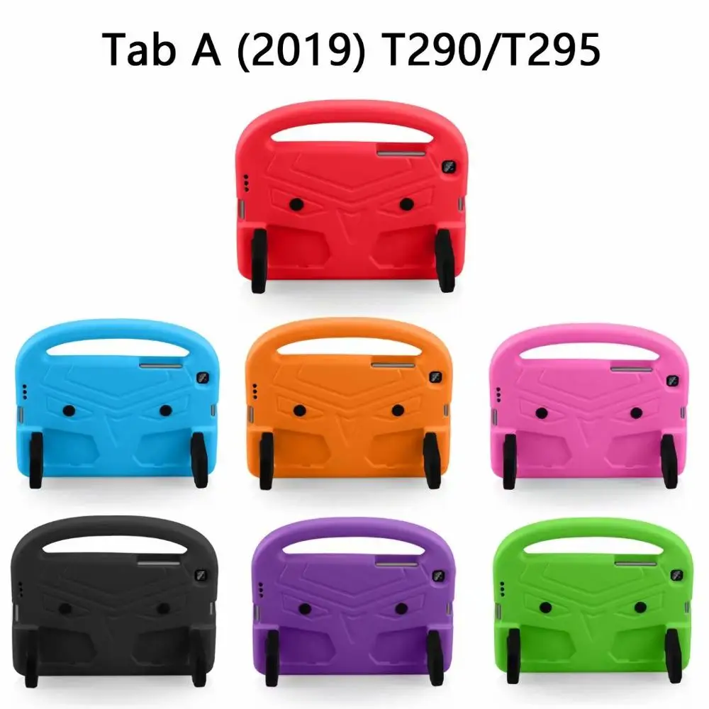 eva portable stand kids safe foam shockproof tablet cover for samsung galaxy tab a 8 0 2019 sm t290 sm t295 t290 t295 case free global shipping