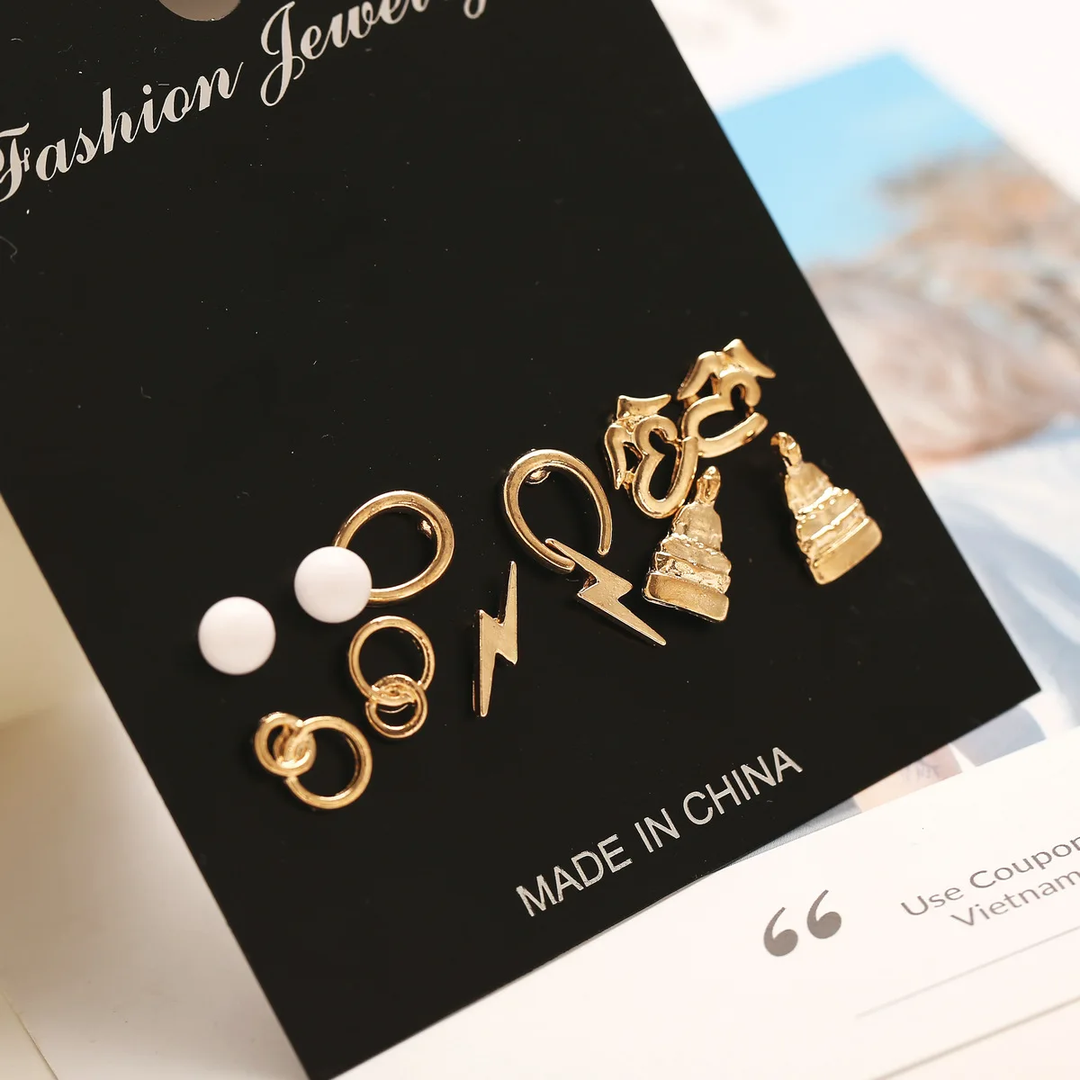 12 пары/компл. серьги гвоздики все размеры с имитацией жемчуга для женщин подарок