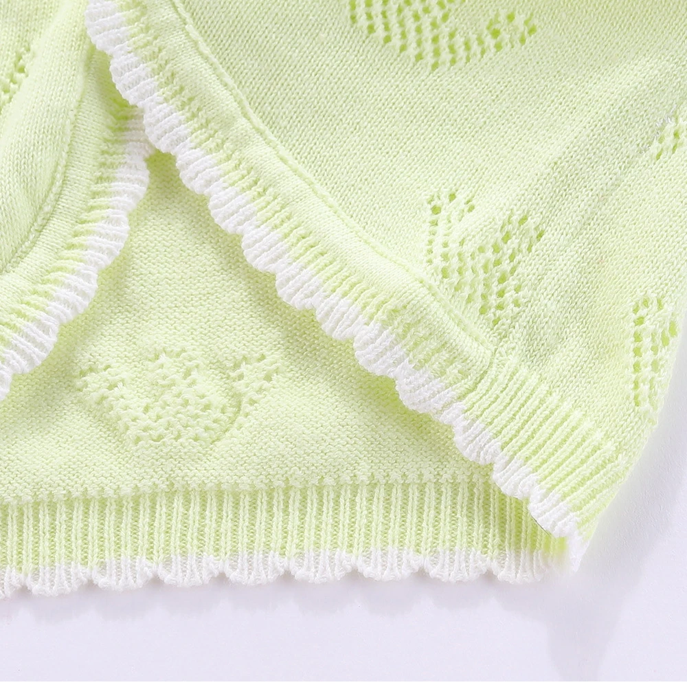 Детский трикотажный кардиган с длинным рукавом принтом | Детская одежда и обувь