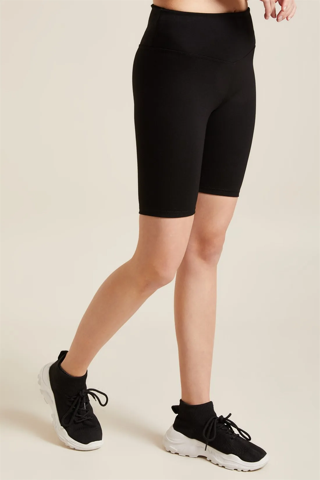 

Women's Black High Waist Depletory Sports Leggings