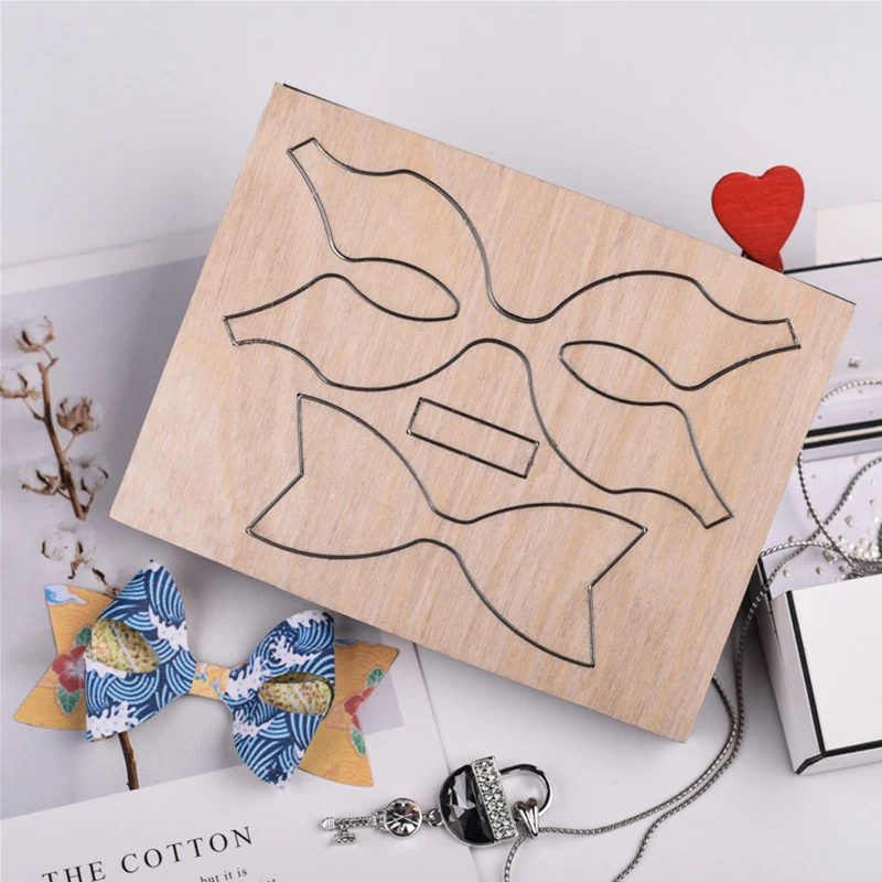 Галстук бабочка ремесло s резки вырубки резак Деревянный Нож Форма Скрапбукинг 3d