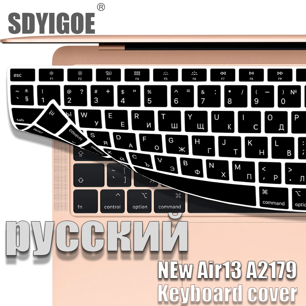 Чехлы для клавиатуры с русской раскладкой macbook Air13 2020 новинка чехол Air13.3 ноутбука