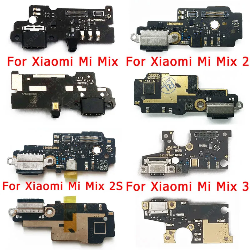 

Original Charging Port For Xiaomi Mi Mix 2 2S 3 Mix2 Mix2S Mix3 USB Charge Board PCB Dock Connector Flex Replacement Spare Parts