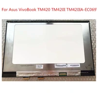 14 0 lcd touch screen digitizer assembly replacement parts cnclf9 for asus vivobook tm420 tm420i tm420ia ec069t