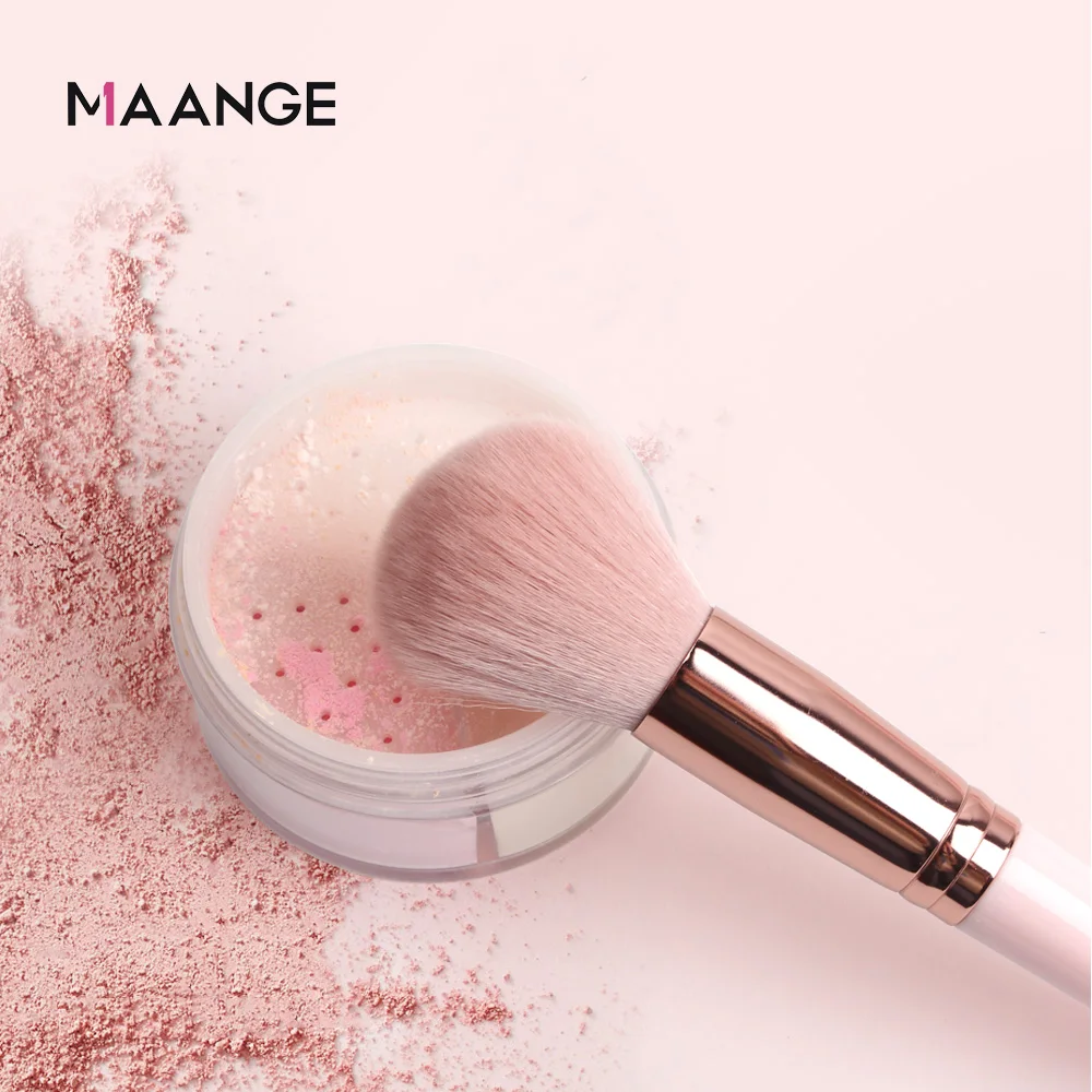 MAANGE 3/13Pcs Makeup Brushes Set with Bag Foundation Powder Blush Eyeshadow Concealer Eye Make Up Brush With Case Cosmetic Tool | Красота и