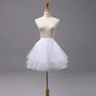 Юбка-пачка для маленьких девочек, бальная подъюбник для девочек, юбки для маленьких девочек, вечерние атиновая вечерняя Нижняя юбка принцессы, Детский костюм
