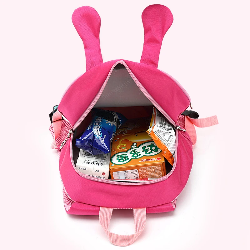 Милый детский рюкзак с героями мультфильмов защитой от потери пряжкой для детей 2