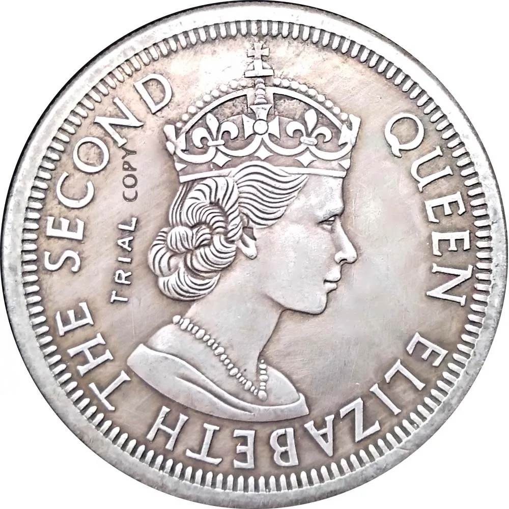 Нигерийская старая монета коллекционные вещи 1962 копия монеты 38 мм коллекция