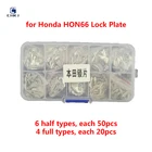 Пластина замка автомобиля CHKJ для HONDA HON66, 380 шт., наборы аксессуаров для ремонта замка, 50 шт., NO1-6 шт., 20 шт.